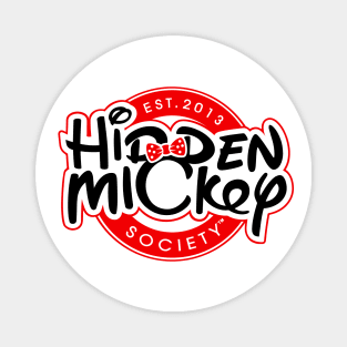 Dots that Rock Red & Black HMS Logo Magnet